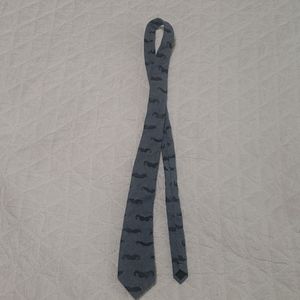 Boys mustache tie